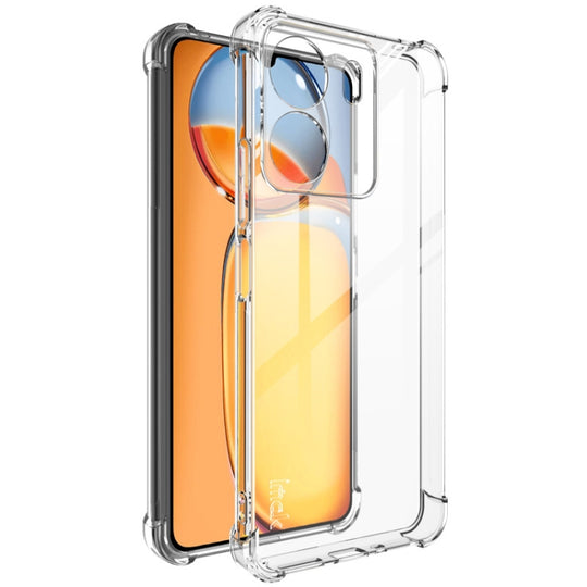 For Xiaomi Redmi 13C 4G / Poco C65 4G imak Shockproof Airbag TPU Phone Case(Transparent)