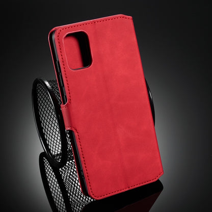 For Samsung Galaxy A41 (EU Version) DG.MING Retro Oil Side Horizontal Flip Case with Holder & Card Slots & Wallet(Red) - Galaxy Phone Cases by DG.MING | Online Shopping UK | buy2fix