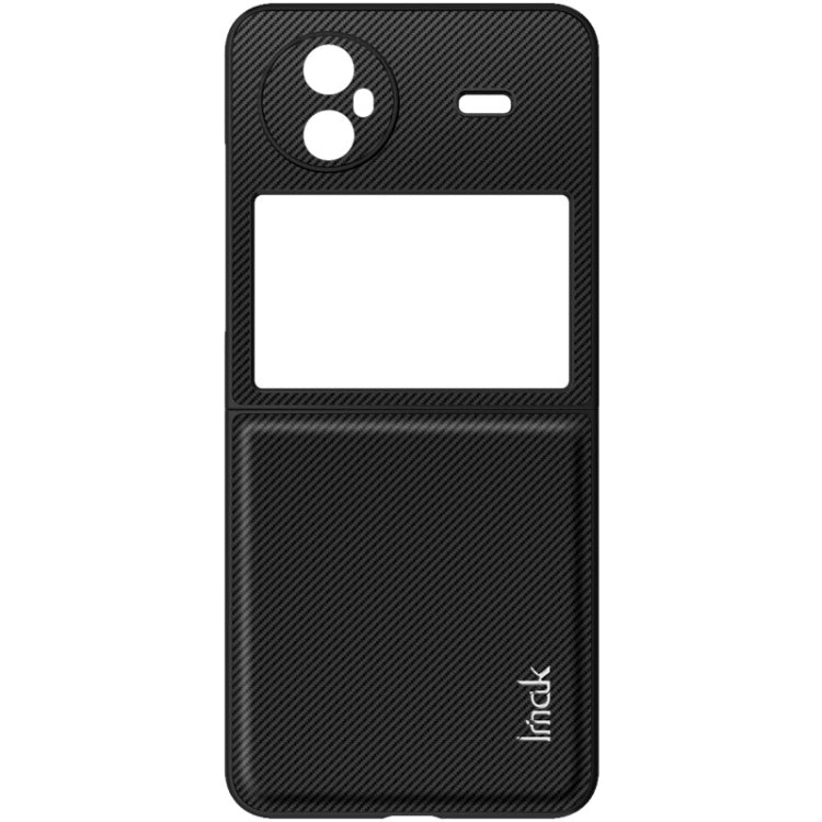 For vivo X Flip imak Ruiyi Series Carbon Fiber PU + PC Phone Case - vivo Cases by imak | Online Shopping UK | buy2fix