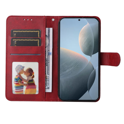 For Xiaomi Redmi K70 / K70 Pro Classic Calf Texture Flip Leather Phone Case(Red) - K70 Pro Cases by buy2fix | Online Shopping UK | buy2fix