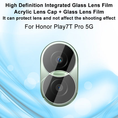 For Honor Play7T Pro 5G imak Integrated Rear Camera Lens Tempered Glass Film - Other by imak | Online Shopping UK | buy2fix