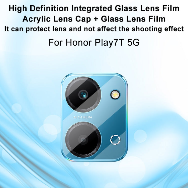 For Honor Play7T 5G imak Integrated Rear Camera Lens Tempered Glass Film by imak