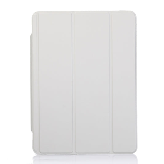 For iPad 10.2 2021 / 2020 / 10.5 3-Fold Lock Buckle Leather Smart Tablet Case(Grey) - iPad 10.2 Cases by buy2fix | Online Shopping UK | buy2fix