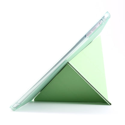 For iPad 9.7 (2018) & (2017) Airbag Deformation Horizontal Flip Leather Case with Holder & Pen Holder(Pink) - iPad 9.7 (2018) & (2017) Cases by buy2fix | Online Shopping UK | buy2fix