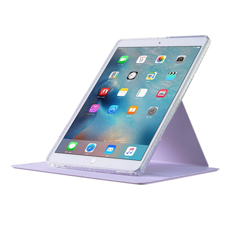 For iPad Air / Air 2 / 9.7 2017 / 2018 Magnetic Split Leather Smart Tablet Case(Purple) - iPad 9.7 (2018) & (2017) Cases by buy2fix | Online Shopping UK | buy2fix