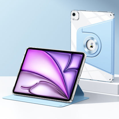 For iPad Air 13 2025 / 2024 Magnetic Split Leather Smart Tablet Case(Sky Blue) by buy2fix
