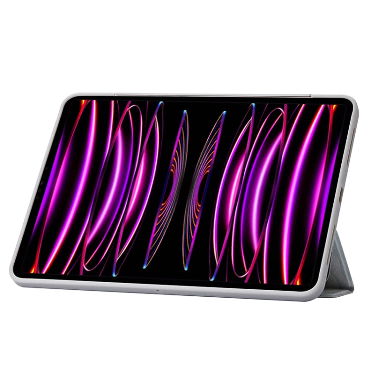 For iPad Pro 12.9 2022 / 2021 / 2020 Split Drawer Rotation Painted Leather Smart Tablet Case(Flowers) - iPad Pro 12.9 (2022/2021) Cases by buy2fix | Online Shopping UK | buy2fix