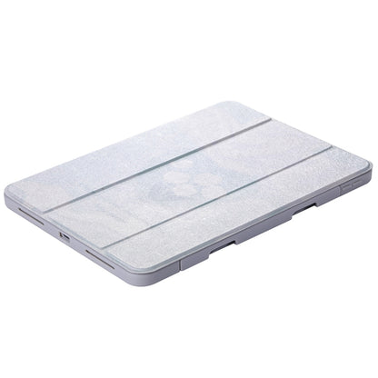 For iPad Pro 11 2022 / 2021 / 2020 Split Drawer Rotation Painted Leather Smart Tablet Case(Flowers) - iPad Pro 11 (2022/2021) Cases by buy2fix | Online Shopping UK | buy2fix