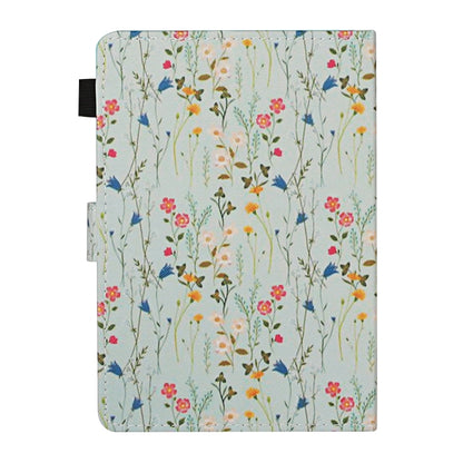 For 7 inch Universal Tablet PC Flower Pattern Horizontal Flip Leather Case with Card Slots & Holder(Small Floral) - 7 inch by buy2fix | Online Shopping UK | buy2fix