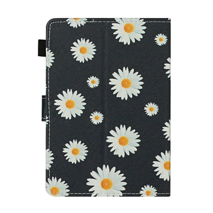 For 10 inch Universal Tablet PC Flower Pattern Horizontal Flip Leather Case with Card Slots & Holder(Small Daisies) - 10 - 11 inch by buy2fix | Online Shopping UK | buy2fix