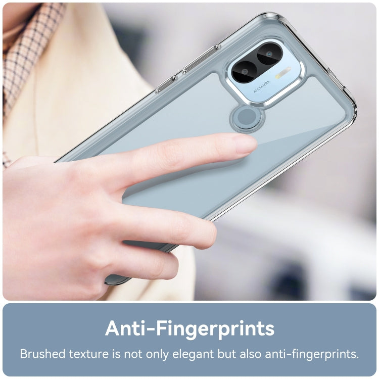 For Xiaomi Poco C50 Colorful Series Acrylic Hybrid TPU Phone Case(Transparent) by buy2fix