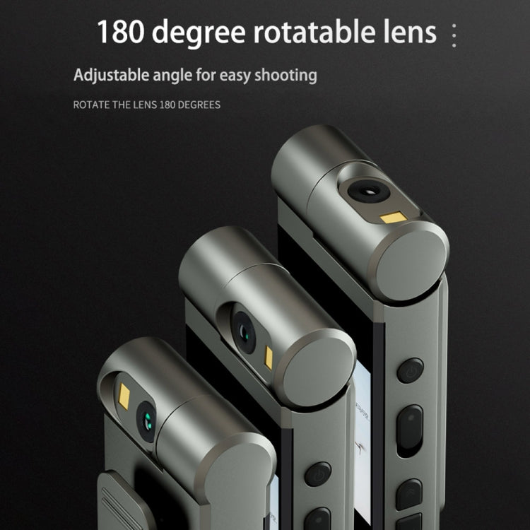 B40 2K Portable Mini Camera HD Video Recorder Support Loop Recording & Motion Detection(Silver) by buy2fix