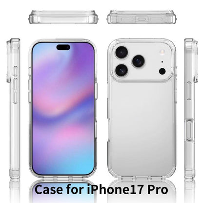 For iPhone 17 Pro Scratchproof Acrylic TPU Phone Case(Transparent) - iPhone 17 Pro Cases by buy2fix | Online Shopping UK | buy2fix