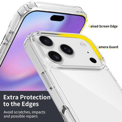 For iPhone 17 Pro Scratchproof Acrylic TPU Phone Case(Transparent) - iPhone 17 Pro Cases by buy2fix | Online Shopping UK | buy2fix