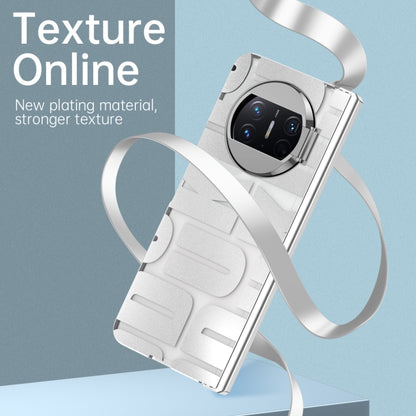 For Huawei Mate X3 Integrated Electroplating Folding Phone Case with Hinge(Tyrant Gold) - Huawei Cases by buy2fix | Online Shopping UK | buy2fix