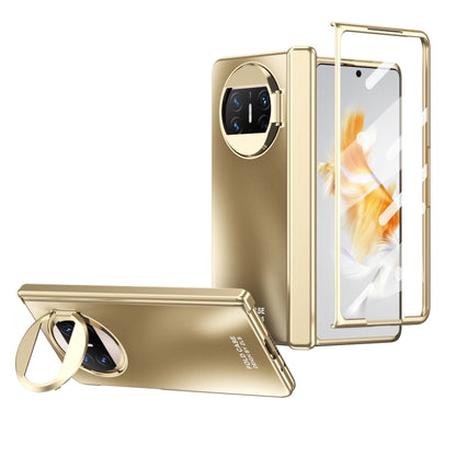 For Huawei Mate X3 Integrated Sub-plating Frame PC Phone Case(Gold) - Huawei Cases by buy2fix | Online Shopping UK | buy2fix