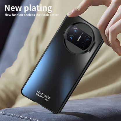 For Huawei Mate X3 Integrated Sub-plating Frame PC Phone Case(Black) - Huawei Cases by buy2fix | Online Shopping UK | buy2fix