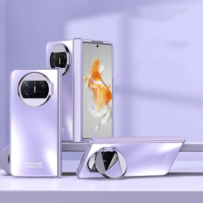 For Huawei Mate X3 Sub-plating Frame PC Phone Case(Purple) - Huawei Cases by buy2fix | Online Shopping UK | buy2fix