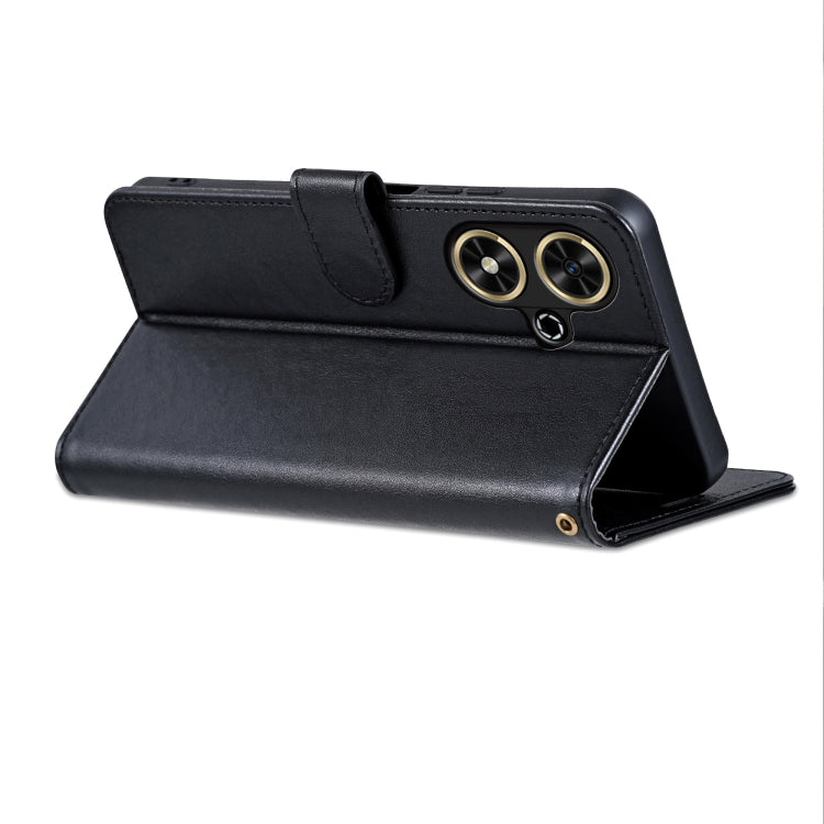 For Honor Play 50 / 50m 5G AZNS Sheepskin Texture Flip Leather Phone Case(Black) - Honor Cases by AZNS | Online Shopping UK | buy2fix