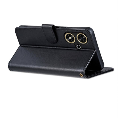 For Honor Play 50 / 50m 5G AZNS Sheepskin Texture Flip Leather Phone Case(Black) - Honor Cases by AZNS | Online Shopping UK | buy2fix