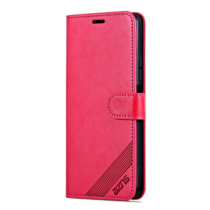 For Honor Play 50 / 50m 5G AZNS Sheepskin Texture Flip Leather Phone Case(Red) - Honor Cases by AZNS | Online Shopping UK | buy2fix
