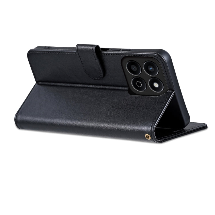 For Honor Play 60 Plus AZNS Sheepskin Texture Flip Leather Phone Case(Black) - Honor Cases by AZNS | Online Shopping UK | buy2fix