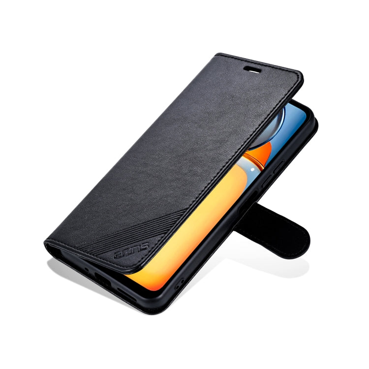 For Honor Play 60 Plus AZNS Sheepskin Texture Flip Leather Phone Case(Black) - Honor Cases by AZNS | Online Shopping UK | buy2fix