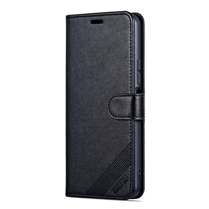 For Honor X60 AZNS Sheepskin Texture Flip Leather Phone Case(Black) - Honor Cases by AZNS | Online Shopping UK | buy2fix