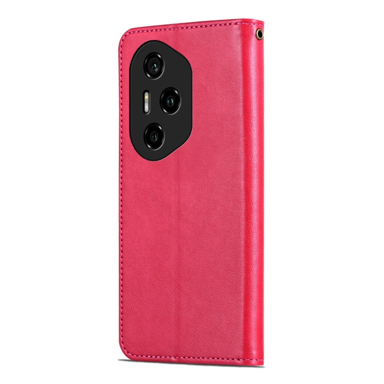 For Honor 300 Pro AZNS Sheepskin Texture Flip Leather Phone Case(Red) - Honor Cases by AZNS | Online Shopping UK | buy2fix