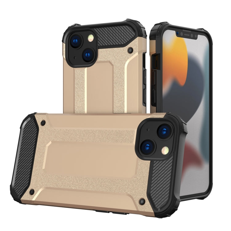 For iPhone 15 Plus Magic Armor TPU Phone Case(Gold) by buy2fix