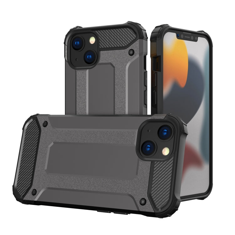 For iPhone 15 Plus Magic Armor TPU Phone Case(Grey) by buy2fix