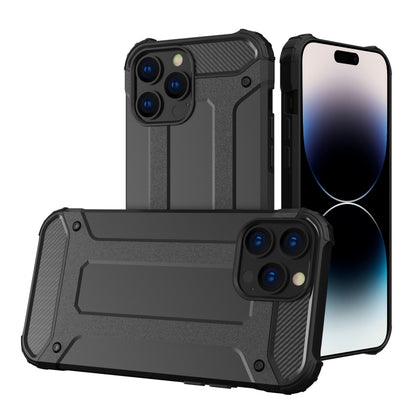 For iPhone 15 Pro Magic Armor TPU Phone Case(Black) by buy2fix