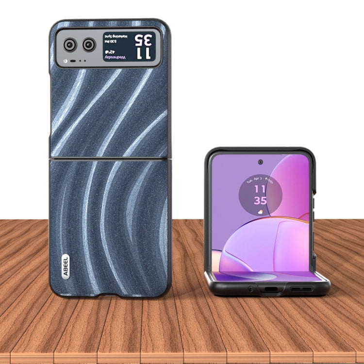 For Motorola Razr 40 ABEEL Galactic Pattern Protective Phone Case(Blue) by buy2fix