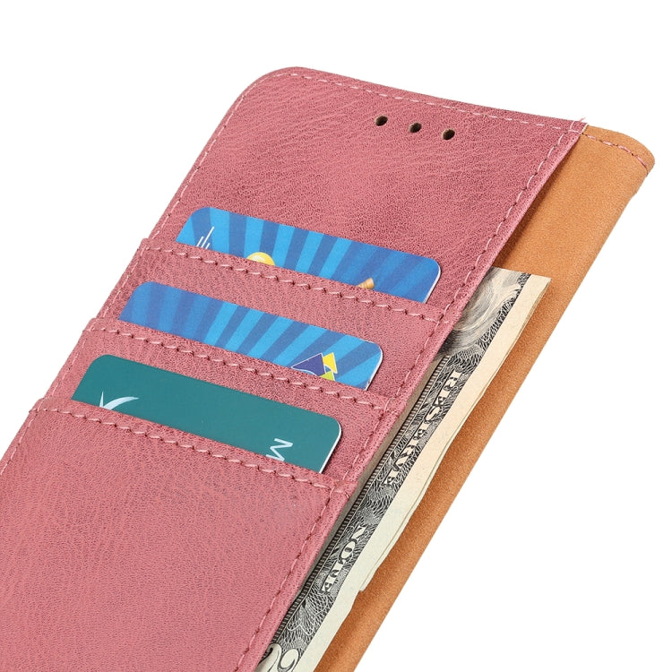 For Xiaomi Redmi K70 5G / K70 Pro 5G KHAZNEH Cowhide Texture Flip Leather Phone Case(Pink) - K70 Cases by buy2fix | Online Shopping UK | buy2fix