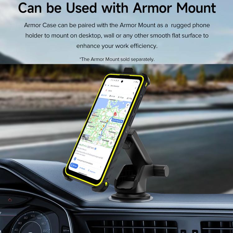 For Ulefone Armor X31 / X31 Pro Ulefone Back Clip Phone Case with Carabiner(Black) - Ulefone Cases by Ulefone | Online Shopping UK | buy2fix