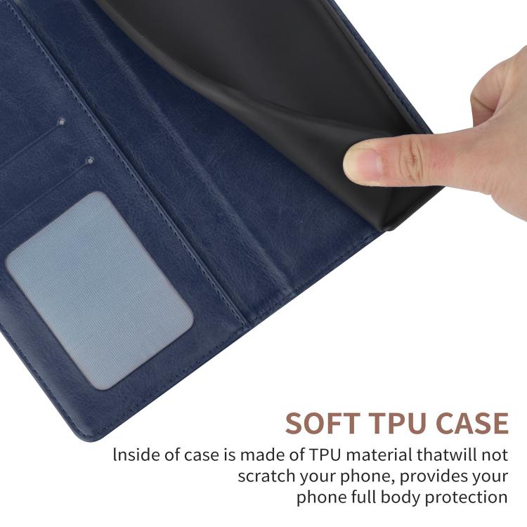 For iPhone Air HT01 Y-shaped Pattern Flip Leather Phone Case(Blue) - iPhone Air Cases by buy2fix | Online Shopping UK | buy2fix