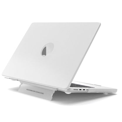 For MacBook Air 13.6 A2681 / A3113 Frosted Translucent Laptop Protective Case(Light Grey) - MacBook Air Cases by buy2fix | Online Shopping UK | buy2fix