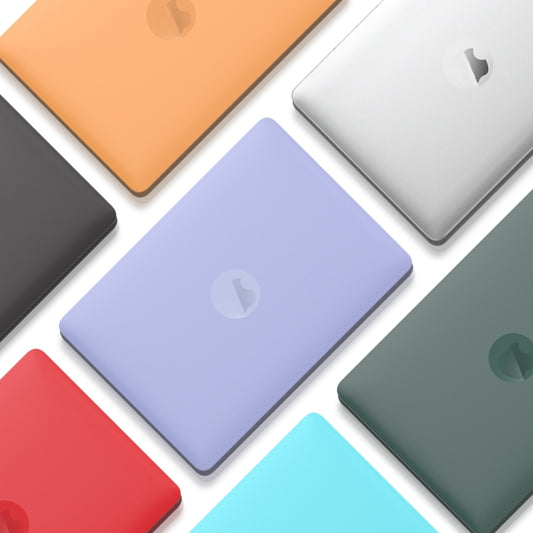 For Macbook Air 13 A1932/A2179/A2337 Frosted Translucent Laptop Protective Case(Dark Green) by buy2fix