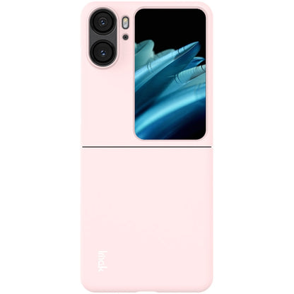 For OPPO Find N2 Flip 5G IMAK JS-2 Series Colorful PC Case(Pink) - OPPO Cases by imak | Online Shopping UK | buy2fix