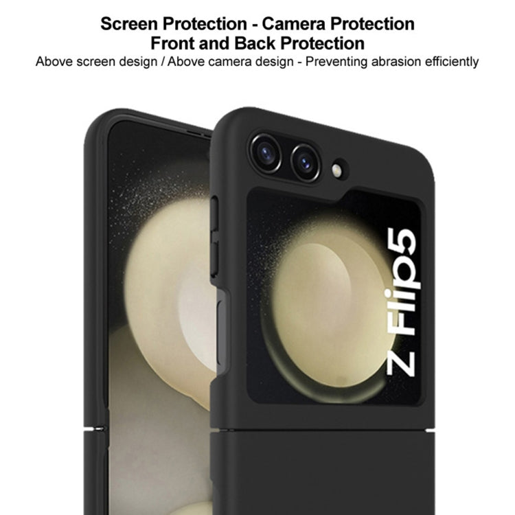 For Samsung Galaxy Z Flip5 IMAK JS-2 Series Colorful PC Case(Purple) - Galaxy Z Flip4 5G Cases by imak | Online Shopping UK | buy2fix