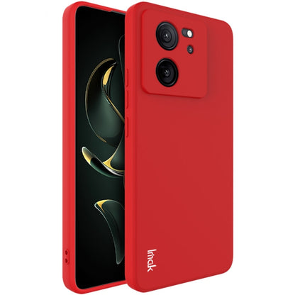 For Xiaomi Redmi K60 Ultra 5G IMAK UC-4 Series Straight Edge TPU Soft Phone Case(Red) - Redmi K60 Ultra Cases by imak | Online Shopping UK | buy2fix