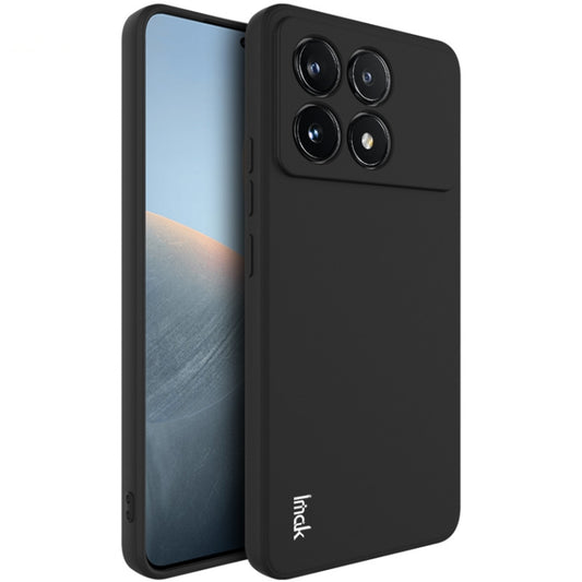 For Xiaomi Redmi K70 5G/K70 Pro 5G IMAK UC-4 Series Straight Edge TPU Soft Phone Case(Black) - K70 Pro Cases by imak | Online Shopping UK | buy2fix