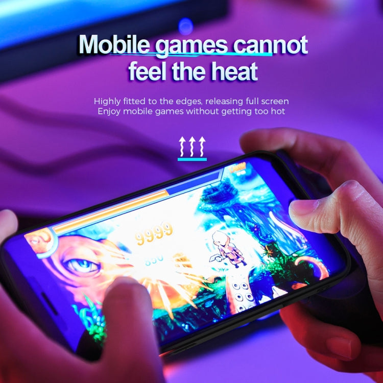 For iPhone 14 Plus R-JUST RJ57 CD Pattern MagSafe Cooling Phone Case(Blue) by R-JUST