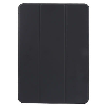 For Huawei MatePad SE 11 GEBEI 3-folding Holder Shockproof Flip Leather Tablet Case(Black) - Huawei by GEBEI | Online Shopping UK | buy2fix