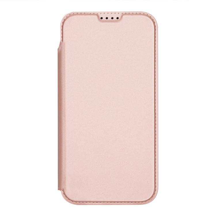 For iPhone 17 Pro DUX DUCIS Skin Pro Series Flip Leather Phone Case(Rose Gold) - iPhone 17 Pro Cases by DUX DUCIS | Online Shopping UK | buy2fix