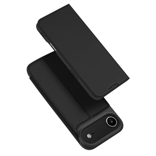For iPhone Air DUX DUCIS Skin Pro Series Flip Leather Phone Case(Black)