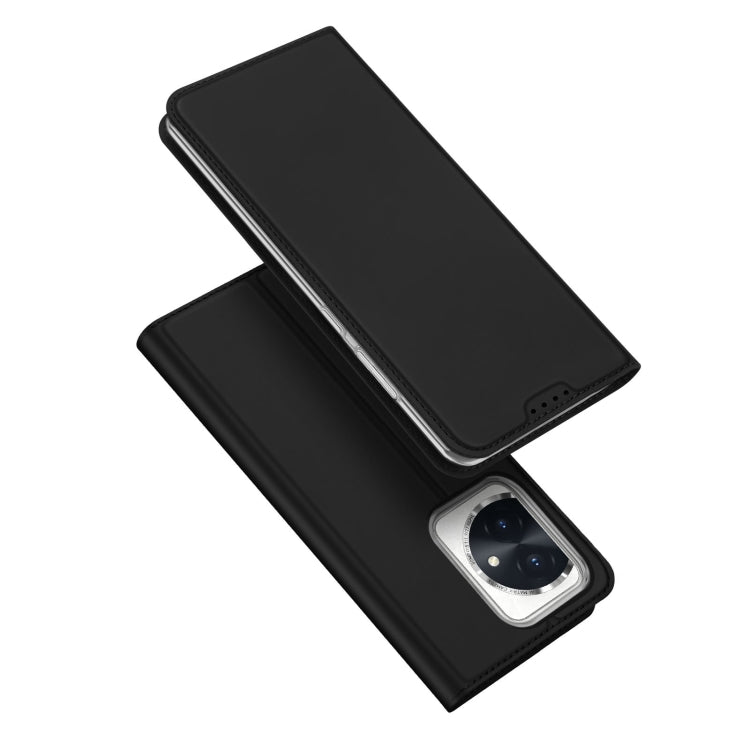 For Honor 100 DUX DUCIS Skin Pro Series Flip Leather Phone Case(Black) - Honor Cases by DUX DUCIS | Online Shopping UK | buy2fix