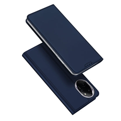 For Honor 100 Pro DUX DUCIS Skin Pro Series Flip Leather Phone Case(Blue) - Honor Cases by DUX DUCIS | Online Shopping UK | buy2fix