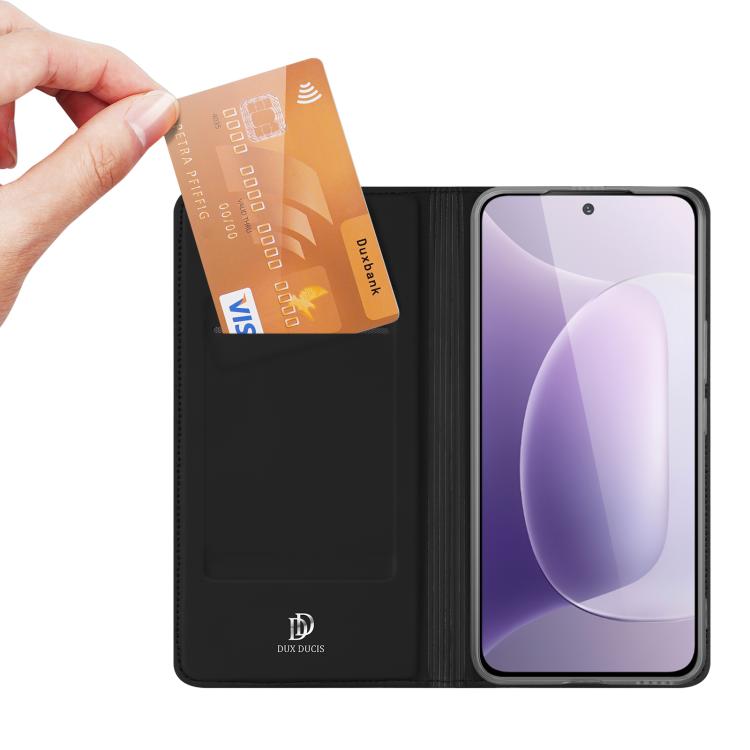 For Honor 300 DUX DUCIS Skin Pro Series Flip Leather Phone Case(Black) - Honor Cases by DUX DUCIS | Online Shopping UK | buy2fix