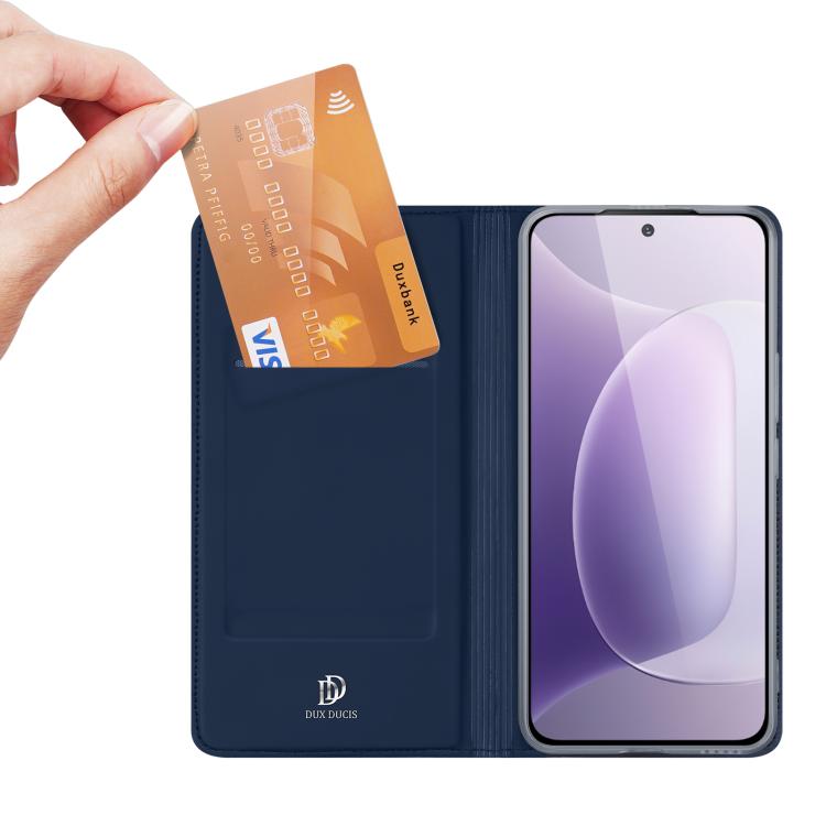 For Honor 300 DUX DUCIS Skin Pro Series Flip Leather Phone Case(Blue) - Honor Cases by DUX DUCIS | Online Shopping UK | buy2fix